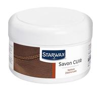 Starwax Savon cuir à la lanoline – Nettoie et dégraisse, efficace sur nicotine et sébum – 150 ml
