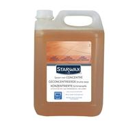 Starwax Savon noir concentré à l'huile de lin – Nettoyant nourrissant 99% d'origine naturelle – 5 L
