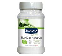 STARWAX SOLUVERT - Blanc de Meudon - Polit et Fait Briller - Sans Rayer - Argenterie, Inox, Alu, Vitre, Miroir, Plastique - 100% d'Origine Naturelle - - Fabrication Française - 480g
