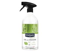 Starwax Spray gel Soluvert - Au vinaigre 14° Écocert - Détartre et fait briller - 1 L