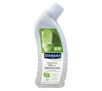 Détartrant gel WC et broyeurs - STARWAX SOLUVERT - Ecocert - Flacon - 750ml - Parfum menthe