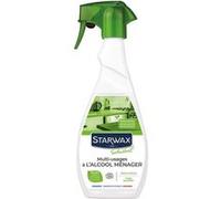 Starwax Soluvert Nettoyant dégraissant express à base d'alcool – 99,8% d'origine naturelle – 500 ml