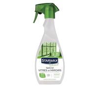 STARWAX SOLUVERT Nettoyant Spécial Vitres et Miroirs - 500ml - Idéal pour Nettoyer les Vitres, Miroirs et Pare-Brises avec un Résultat sans Trace - Ecocert