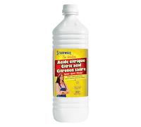 STARWAX THE FABULOUS - Acide Citrique Liquide - Détartre, Nettoie, détache et fait briller - Elimine la rouille - Multi-usages - - 100% d'origine naturelle - 1L