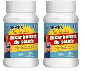 STARWAX THE FABULOUS - Bicarbonate de Soude Ménager- 500 g - Multi-usage - Nettoie, Dégraisse, Désodorise, Fait Briller Toute la Maison - 100% d'Origine Naturelle - Ecocert - Fabriqué en France