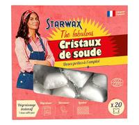 STARWAX THE FABULOUS - Doses de cristaux de soude Prêt à l'emploi - 1 dose = 1 lavage - Dégraissent, Décrassent et Lessivent les murs - Ultra performantes - Origine naturelle x20 doses