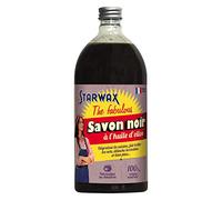 STARWAX FABULOUS Savon Noir à l'Huile d'Olive - 1L - Idéal pour Nettoyer et Dégraisser - Haut Pouvoir Dégraissant - Efficace Contre les Taches - Fabriqué à l’Ancienne