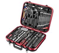 STARWORK True Mechanic™ Ensemble d'outils de mécanicien et de douilles 169 pièces, série cadeau, ensemble métrique professionnel