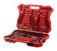 STARWORK TRUE MECHANIC Ensemble d'outils mécaniques de 305 pièces, clé à cliquet réversible, ensemble métrique professionne