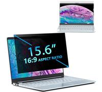 STARY Filtre de Confidentialité 15,6 Pouces 16:9,Protecteur d'écran Anti Espion, Amovible Film Anti-Lumière Bleu, Compatible avec HP/Dell/Acer/Lenovo/Thinkpad/Samsung/ASUS