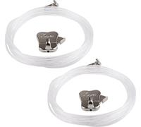 STAS Fil Transparent de Suspension - Cobra + Fil Transparent + Zipper - Crochet à Photo - Chargeable jusqu'à 15 kg (Jeu de 2 pièces)