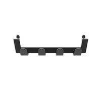 Stasdock Hang-On | Extension pour support mural vélo | Happy Black | Crochets supplémentaires pour casque, veste et accessoires de cyclisme | Compatible avec support