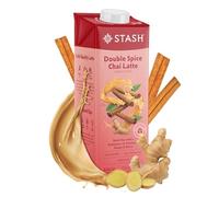 STASH Double Spice Chai Latte - Concentré de thé végétal sans produits laitiers - Caféiné - 946,4 ml, 5 portions