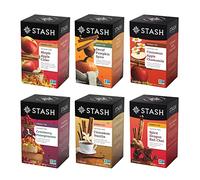 Stash Tea 6-Flavor Assortment Tea, Fall for Autumn, 6 Count by Stash Tea