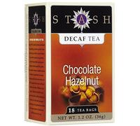 Stash Tea Company, Thé décaféiné, de haute qualité, au chocolat et à la noisette, 18 Sachets, 1,2 oz (36 g)