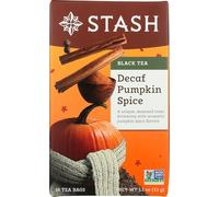 Stash Tea - Thé noir à la citrouille et aux épices - 18 Sachets de thé