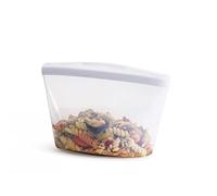 Stasher Premium Silicone Réutilisables Bol Transparent, 4 Tasses Bol, Sac à Snacks, Stockage Alimentaire, Durable, résistant au four, Lave-vaisselle & Congélateur, Écologique, Sans-Fuite, 946 ml