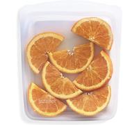 Stasher Premium Silicone Réutilisables Sac Clair, Quart Bag, Sac à Snacks, Stockage Alimentaire, Durable, résistant au four, Lave-vaisselle & Congélateur, Écologique, Sans-Fuite, Sans-BPA, 355 ml