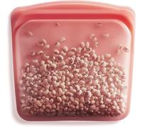 Stasher Premium Silicone Réutilisables Sac Rouge, Sandwich Bag, Sac à Snacks, Stockage Alimentaire, Durable, résistant au four, Lave-vaisselle & Congélateur, Écologique, Sans-Fuite, Sans-BPA, 828 ml