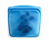 Stasher Sac Sandwich en silicone réutilisable, étanche, sans BPA, Myrtille