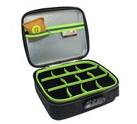 STASHLOGIX Silverton - Sac de verrouillage Stash avec contrôle des odeurs Grand Noir