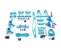 STASRC Ensemble complet de pièces de voiture RC pour Tamiya TT-02 TT02 1/10 RC Pièces de mise à niveau de voiture