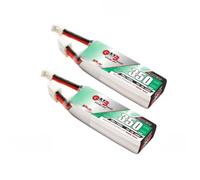 STASRC GAONENG GNB Lot de 2 batteries Lipo 350 mAh 2S 7,6 V 70 C/140 C HV avec prise PH2.0 pour drones FPV d'intérieur Emax Tinyhawk S à quatre axes