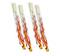 STASRC Hélice à lame de rotor principal en fibre de carbone 315 mm pour hélicoptère Align Trex 450 RC (deux paires)
