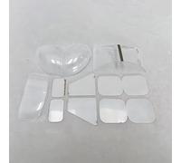 STASRC Roban 470L Airwolf/UH1D/MD500E/Bell 206/Z10 RC Helicopter Pièces détachées (470L UH1D toutes fenêtres)