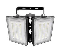 STASUN Projecteur LED 100W, IP66 Imperméable, 10000LM, Éclairage Extérieur LED, Équivalent à une Ampoule Halogène de 600W, 5000K Lumière Blanche du Jour, Projecteur réglable pour entrées