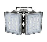 STASUN Projecteur LED 60W, IP65 Imperméable, 6000LM, Eclairage Extérieur LED, Equivalent à Ampoule Halogène 360W, 6000K Lumière Blanche du Jour, Projecteur réglable pour entrées, cour et garage