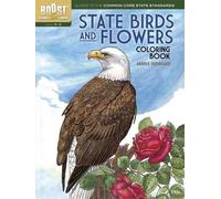 State Birds and Flowers Coloring Book