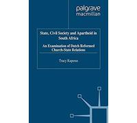 State, Civil Society And Apartheid In South Africa