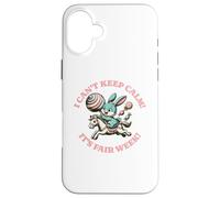 State Fair Bunny Rabbit Je n'arrive Pas à Garder Mon Calme, C'est Une Bonne Semaine Coque pour iPhone 16 Plus