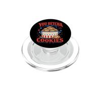 State Fair Food You Betcha, Je suis Venue pour Les Cookies PopSockets PopGrip pour MagSafe