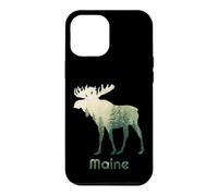 State of Maine Arbre Chasseur de forêt d'élan Coque pour iPhone 12 Pro Max
