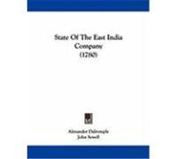 State of the East India Company (1780) Dalrymple, Alexander, Sewell, John (Auteur)