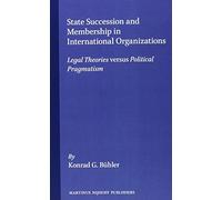 State Succession And Membership In International Organizations