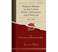 State, U: Foreign Service Of The United States, Diplomatic A