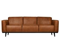 STATEMENT - Canapé 3 places en cuir marron Marron