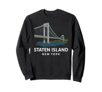 Staten Island Bridge New York City Souvenir de Voyage NYC Sweatshirt