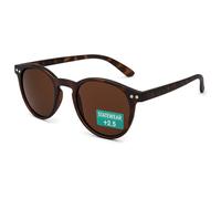 Statewear Capri Sunreaders Lunettes de soleil marron avec correction visuelle +2,5