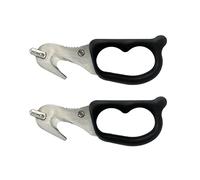 StatGear SuperVizor XT Auto Emergency Rescue Escape Tool - Seatbelt Cutter & Window Glass Breaker Hammer Survival - Mounts Right to Your Sun-Visor! Pack of 2