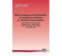Static Analysis And Verification Of Aerospace Software By Abstract Interpretation