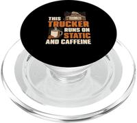 Static Builds Character for Citoyens Band Radio Amateurs PopSockets PopGrip pour MagSafe