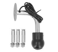 Static Discharger - Boule de décharge antistatique - 88 mm - En acier inoxydable et polyéthylène - Protection contre les explosions - Décharge rapide - Pour chimie et industrie