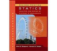 Statics Benson H. Tongue, Sheri D. Sheppard (Auteur)