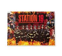 Station 19 Collage Puzzle 1000 pièces Casse-tête pour adultes 28 x 20 pouces