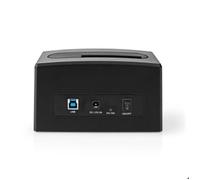 Connectland DOCK-3210 Black Station d'accueil USB V3.0 Superspeed, pour 1 Disque Dur SATA 3.5’’ ou 2.5’’