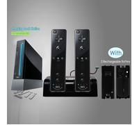 STATION 2 BATTERIES CHARGEUR Nintendo Wii Wiimote Manette